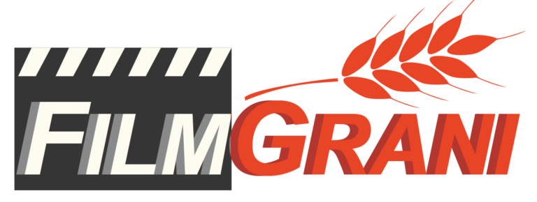 FilmGrani logo with a filmslate on the word "Film" and grain above the word "Grani"